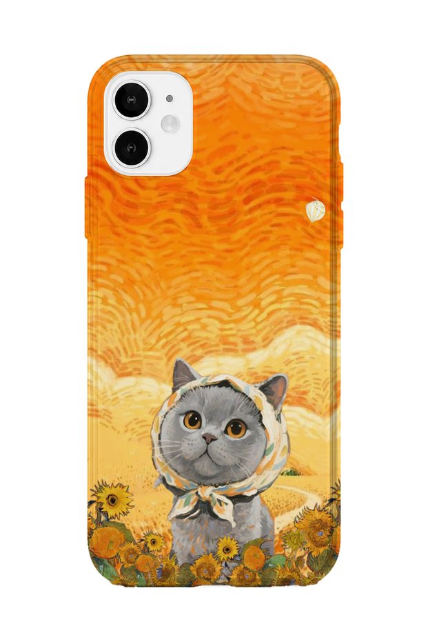 iPhone 11 Compatible Printed Transparent Phone Case |   Collection: Kawaii Cat