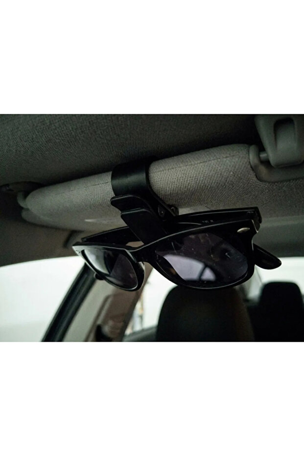 Car Sun Visor Glasses Holder Clip Universal Glasses Hanger Bracket