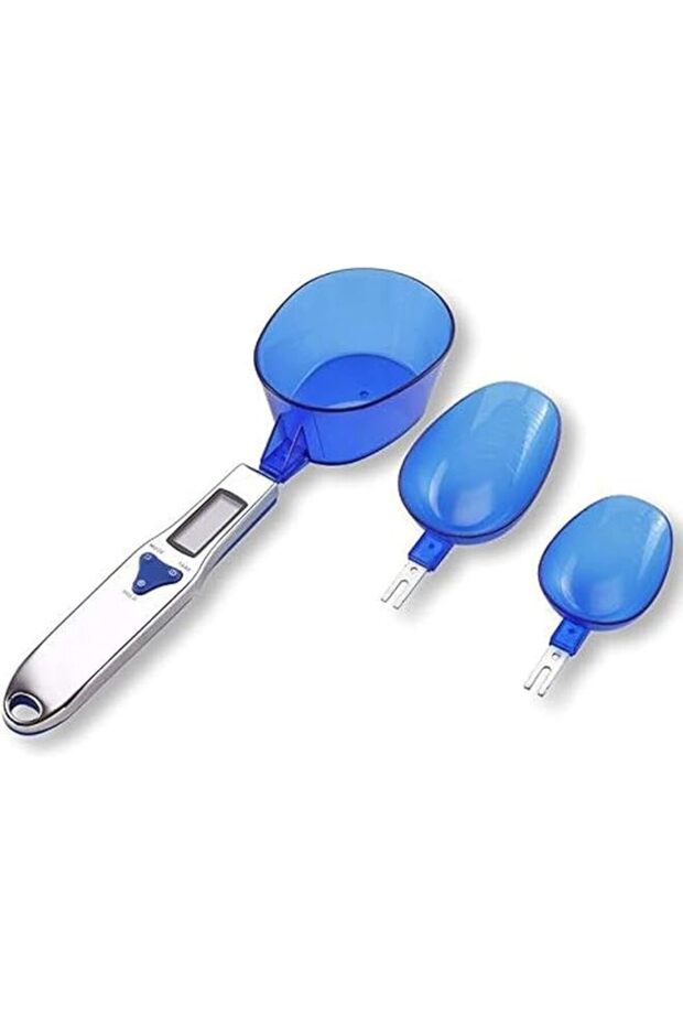 300g/0.1g Portable LCD Digital Kitchen Scale Measuring Spoon Gram Electronic Spoon Weight Volumn Food Scale 3pcs/set