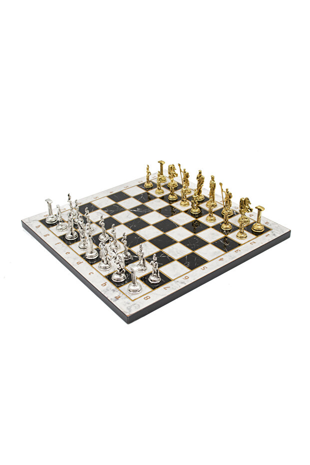 Matxzngz Marble Patterned Chess Roman Merduz30B (182756) - Merduz30B