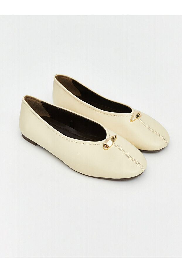 Nevavm Leather-Look Women's Ballerinas with a Difference