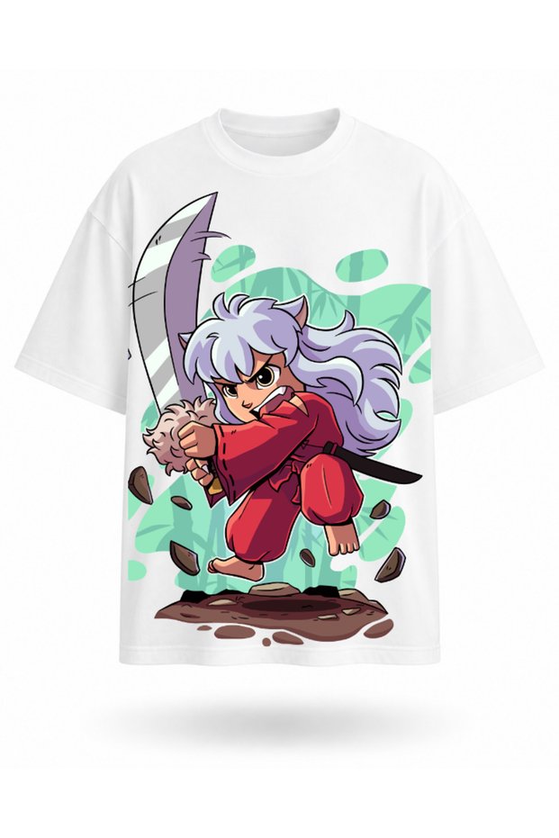 Anime Inspired Demonic Monster Printed Unisex T-Shirt