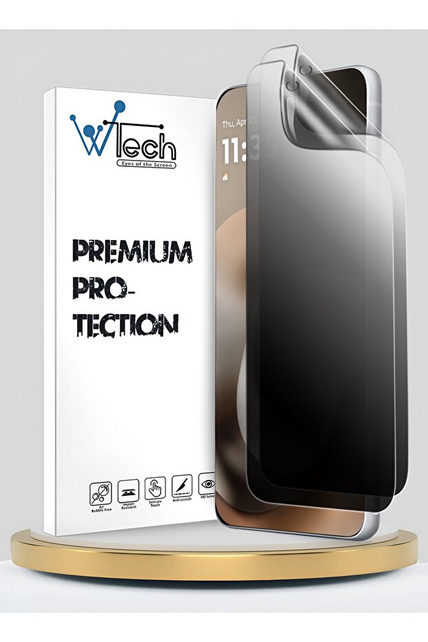Motorola Moto G77 5G 2026 Premium Hydrogel Anti Spy Film Thin and Flexible 2 Pack Clear