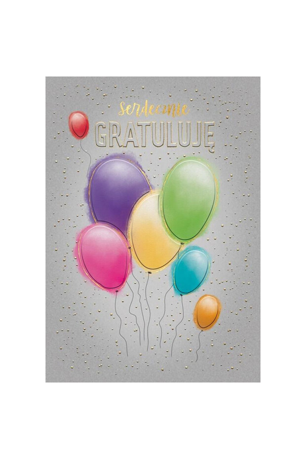 Felicitare A5 Buchet de baloane