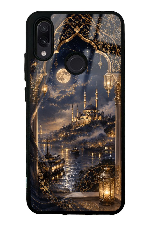 حافظة هاتف Xiaomi Redmi Note 7 بتصميم Midnight Bosphorus اللامع