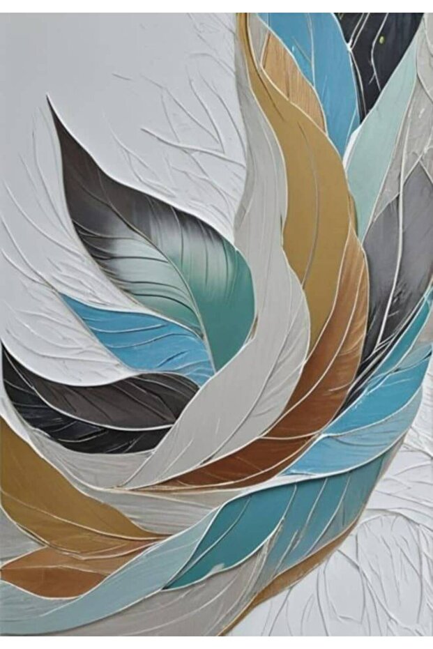 لوحة جدارية "الفن التجريدي مودرن" - 70cm * 48.3cm
