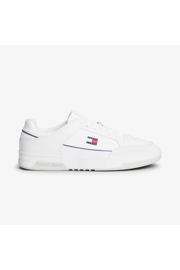 Cupsole Leather Men's Beige Sneakers