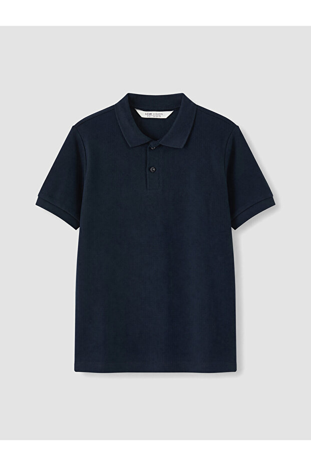 Nevavm with a Difference Polo Collar Short Sleeve Boys' T-Shirt