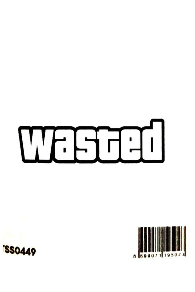 The Sticker Story Wasted Tss0449 Personification Sticker - 2 Pieces