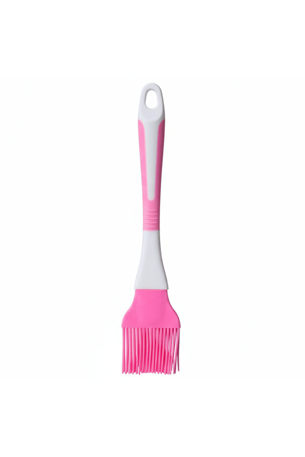 Silicone Oil Basting Brush 22×4 cm - Teal Blue / Purple / Pink