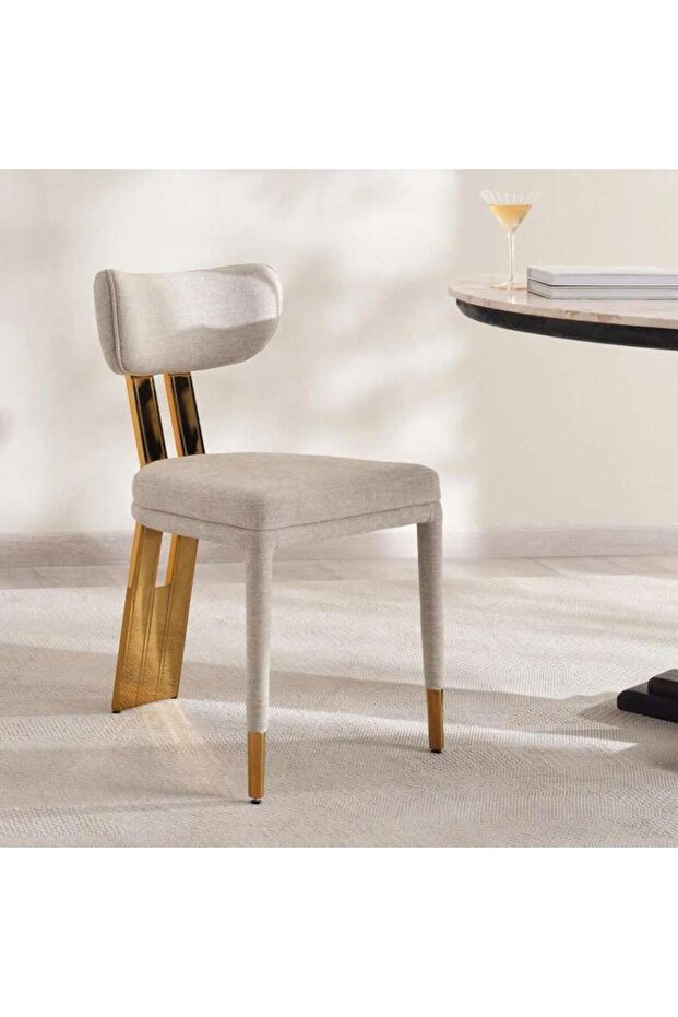 DARL DINING CHAIR - BEIGE