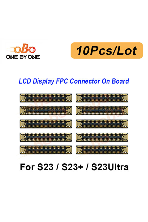 S23 S23Plus S23Ultra 10Pcs LCD Display FPC Connector On Main Board Motherboard For S21 FE S20 S22 S