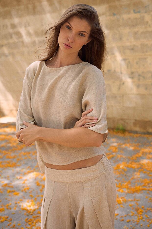Tencel Linen Blouse