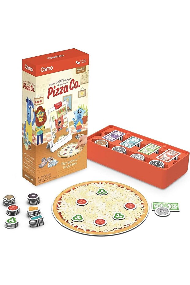 Pizza Co. Game - Ages 5-12 - Communication Skills & Mental Math - For Ipad And Fire Tablet (Osmo Base Required)
