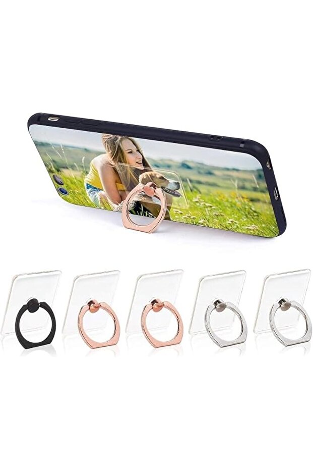 360° Ultra-Thin Magnetic Phone Ring Bracket