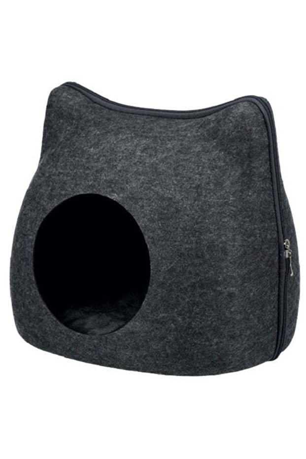 Cat Face Felt Cat Cave 38x35x37cm