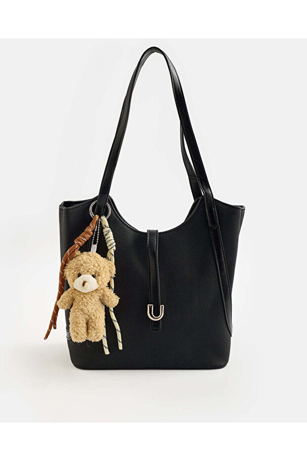Women Black Plain Day Bag