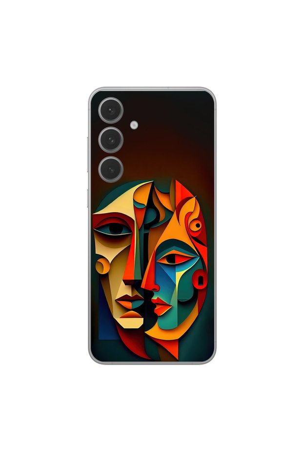 Samsung Galaxy S25 Fe Compatible Table 6 B Design Transparent Case