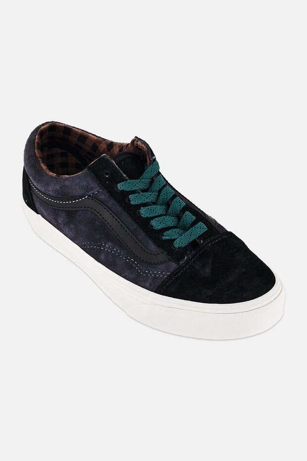Women Old Skool Lace Up Skate Shoes, Black