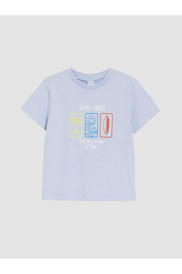 Printed Baby Boy Shorts Set