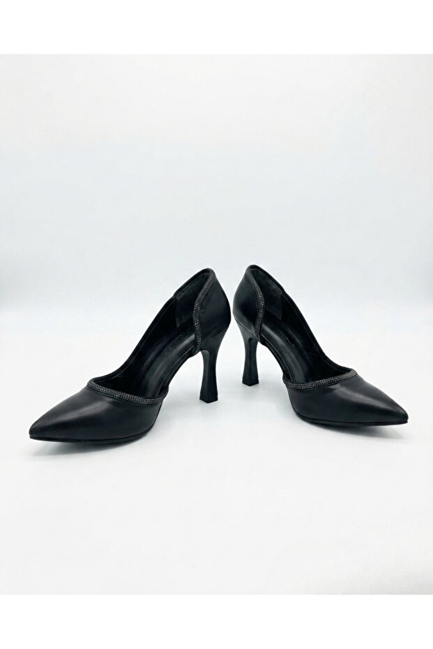 Women's 8 cm Goblet Heel Stone Stiletto Heeled Shoes