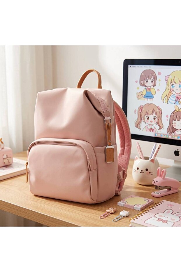 شنطة ظهر Peachy Pink: أناقة تليق بكِ