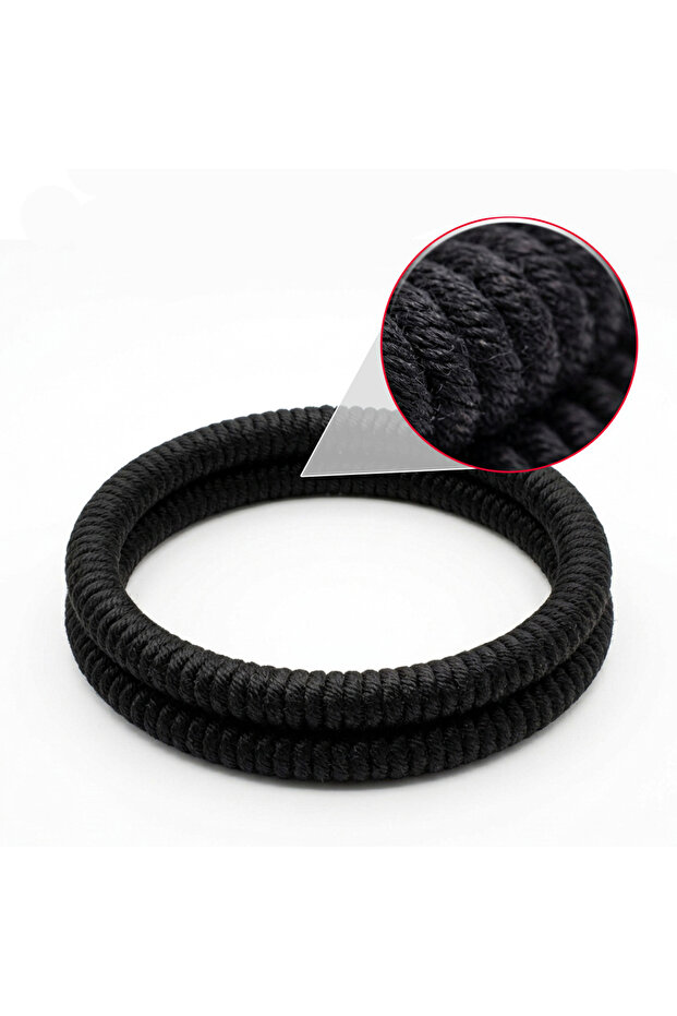 عقال مرعز الماني اسود سمك 5