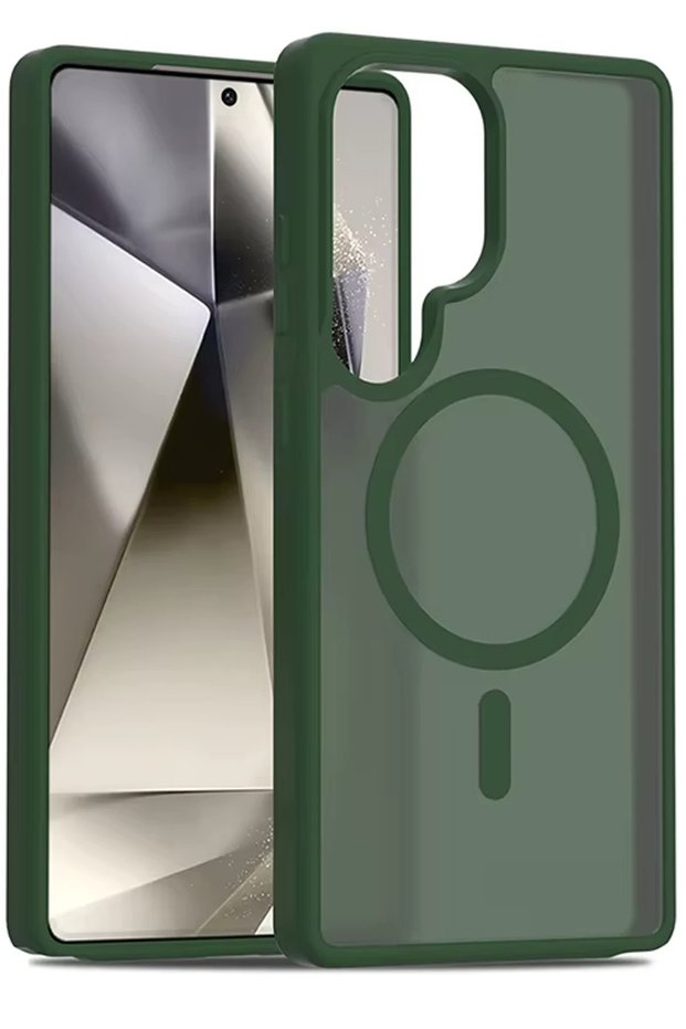 Aconcept Galaxy S25 Ultra Jota Magsafe Cover - (34201) Dark Green
