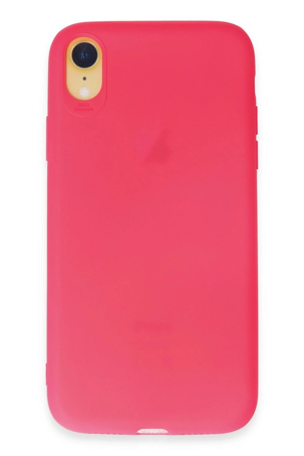 Aconcept iPhone Xr Case First Silicone (104537) - Pink