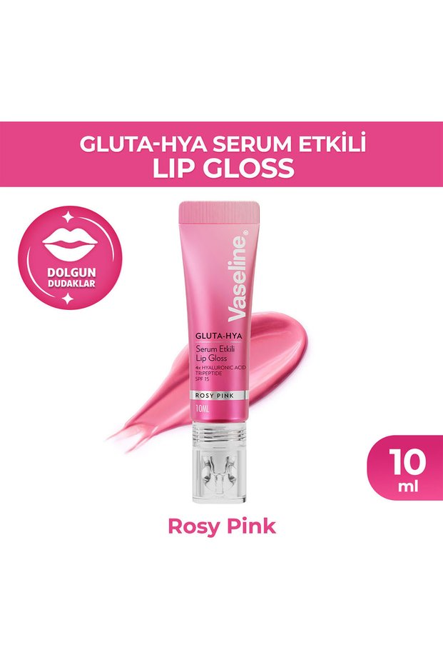 Gluta Hya Serum Effective Lip Gloss Rosy Pink 10 ml