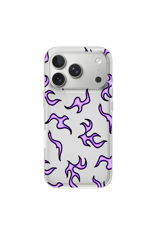 iPhone 17 Pro Compatible Wallpaper 3 Design Transparent Case