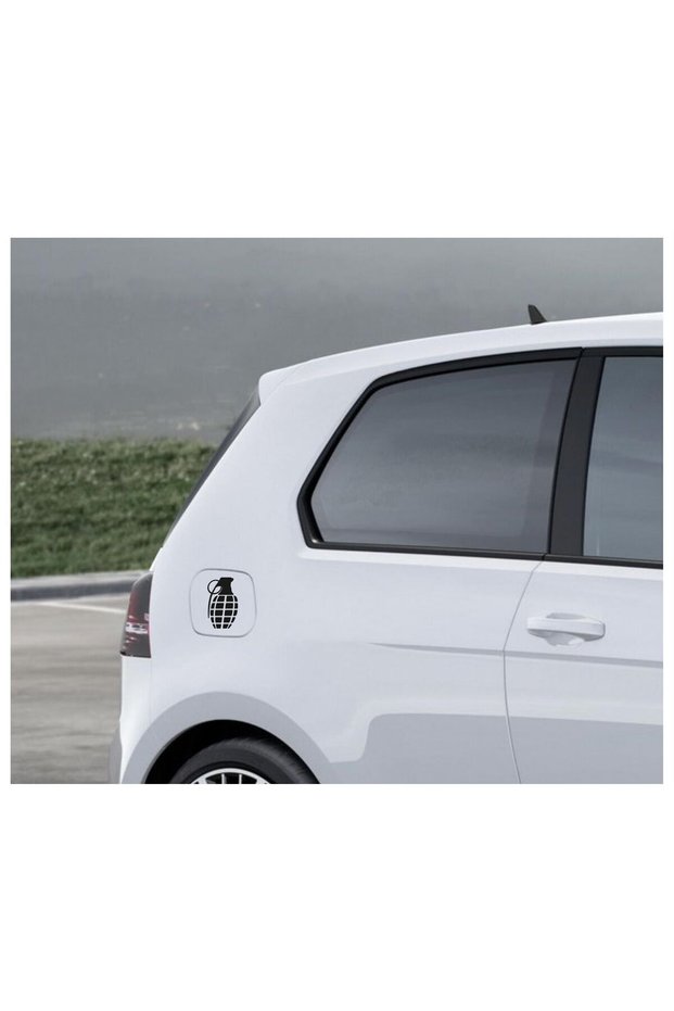 Tank Cover Hand Grenade Vehicle, Car, Auto, Motorcycle, Helmet, Laptop, Glass Sticker 10X6.5 cm