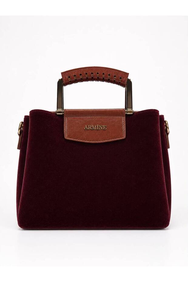 Bag 223 Burgundy Suede