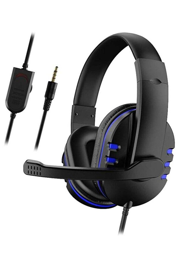 Gaming Headphone Surround Sound Capable Lightweight Frame Bendable Cardioid Microphone For PC And PS4
