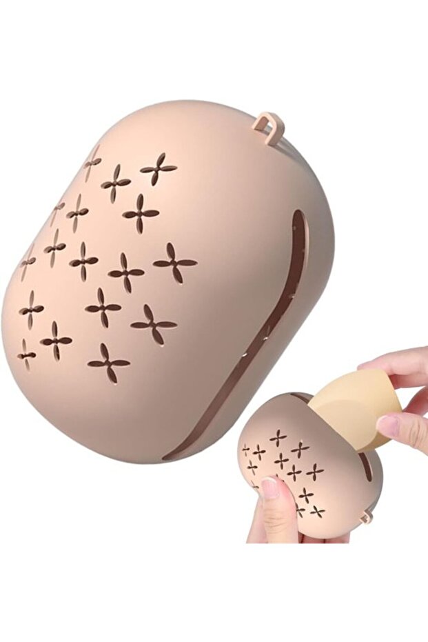 2 Pieces Makeup Sponge Storage Case - Cover for Mixer Multi Makeup Sponge, Portable Makeup Sponge Bag for Beauty Mixer, for Travel