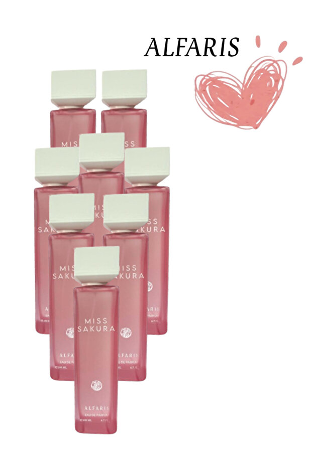 8 قطع من عطر ميس ساكورا 200 مل