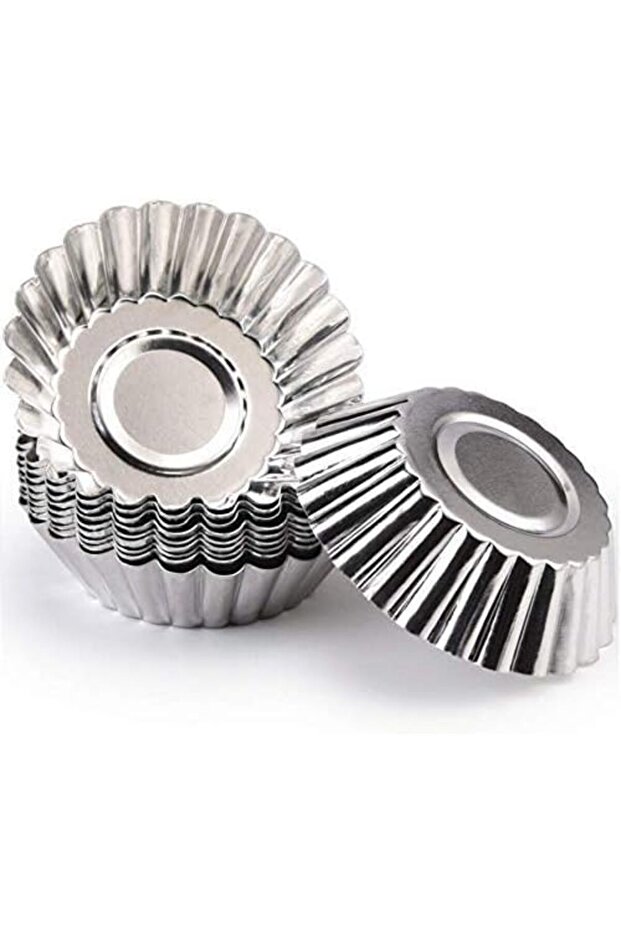 20 egg tart molds, cupcake baking pans, baking tools