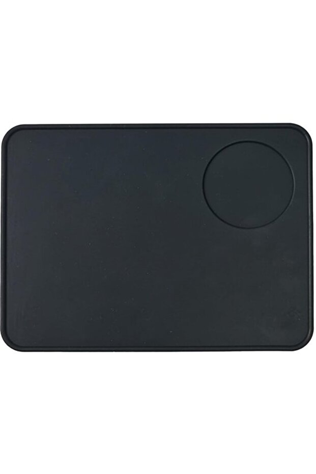 Tamper Mat - Scratch Protection - 1 piece - Black - Silicone Resin - 21 cm x 15 cm