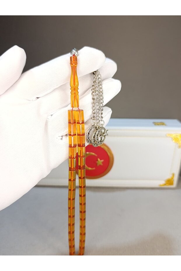 Fire Amber Tesbih Cutting Cutting