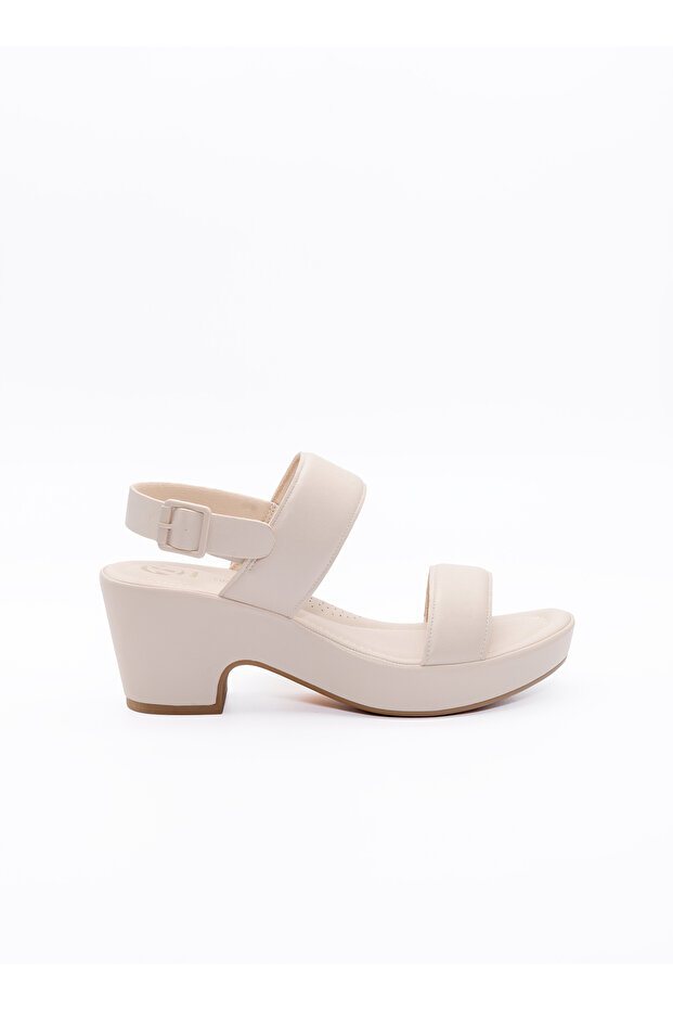 Platform Heel Strap Sandals