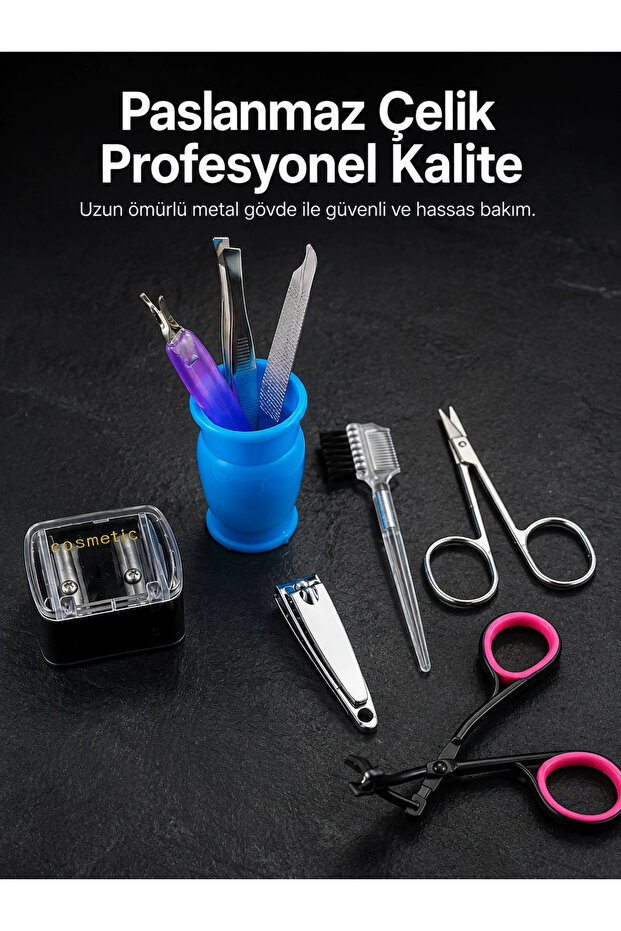 Multifunctional Personal Care Set Manicure Pedicure and Eyebrow Care Tools