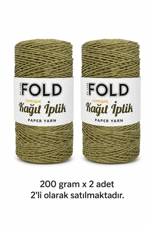 Premium 200 Gr X 2 Pieces Soft Paper Rope Straw Paper Rope Bag, Supla Rope