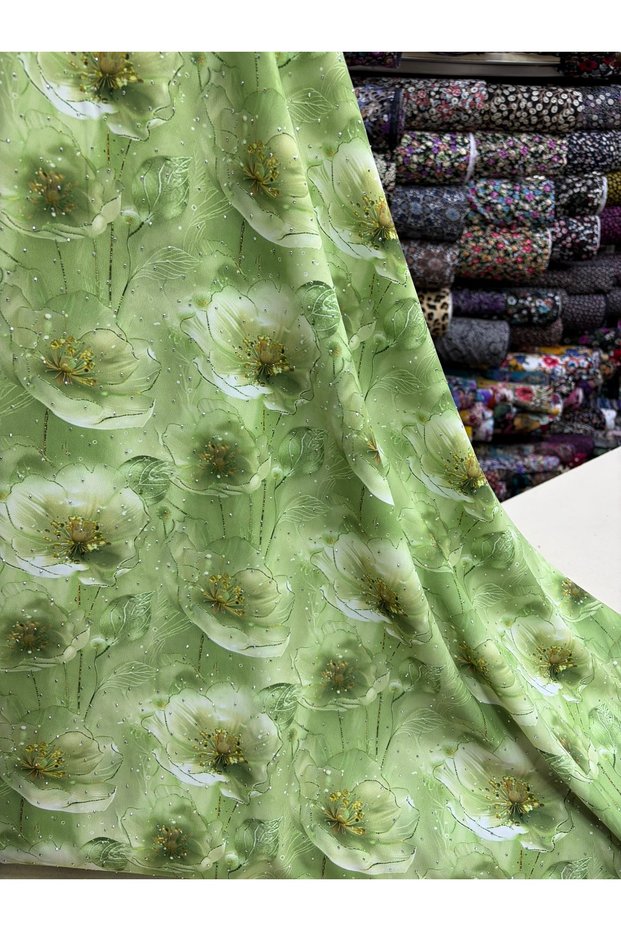 Three-Dimensional Digital Pearl Stone Jesica Fabric