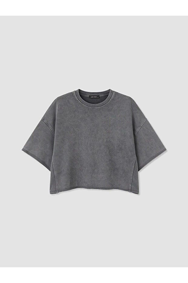 Original Oval Collar Oversize Women's T-Shirt