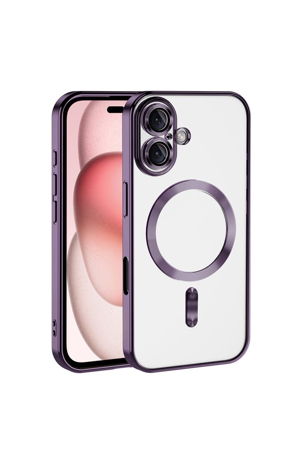 iPhone 16 Plus Case Magsafe Camera Lens Protected Logo Showing Slim Lightweight