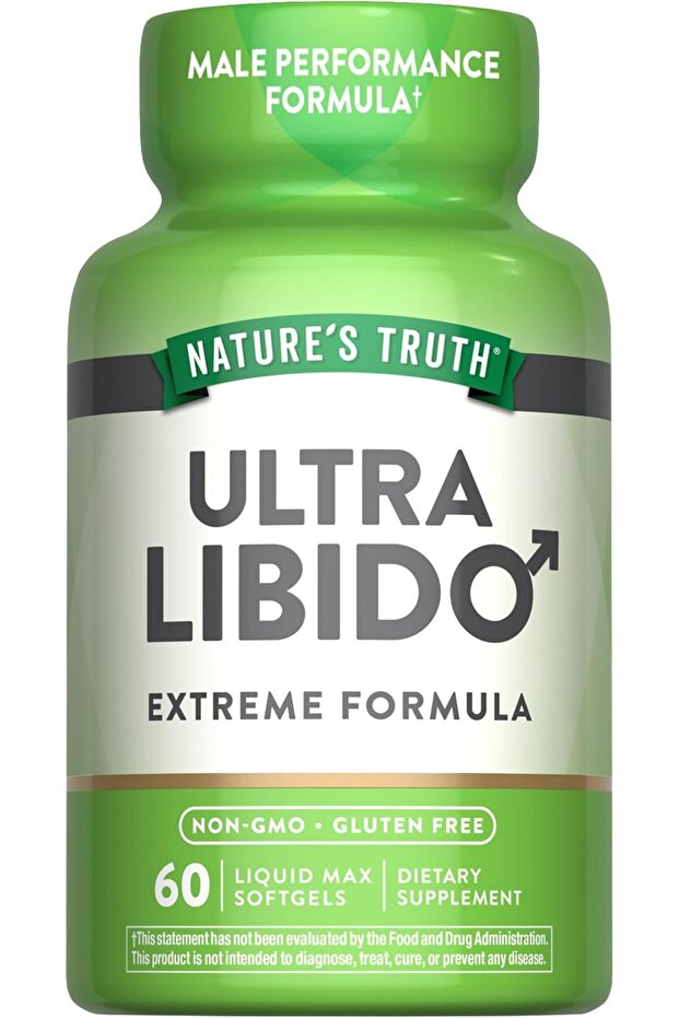 Libido Supplement for Men | 60 Softgels | Non-GMO & Gluten Free Pills