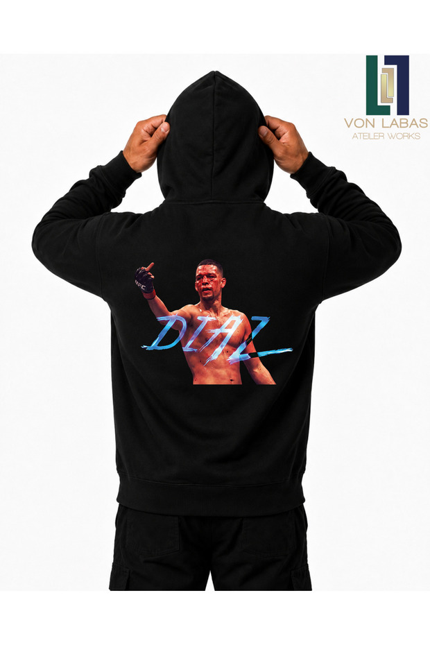 Ufc Nate Diaz Printed Custom Design Unisex Premium Cotton Sweatshirt