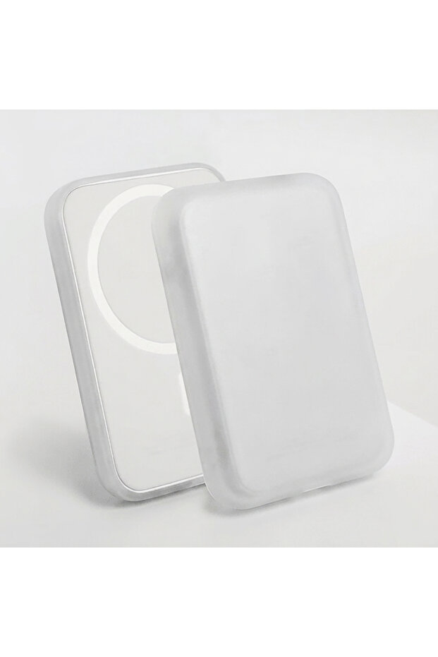 transparent white 1Pcs Transparent White TPU Charging Case Protector, Compatible With Apple's Origi