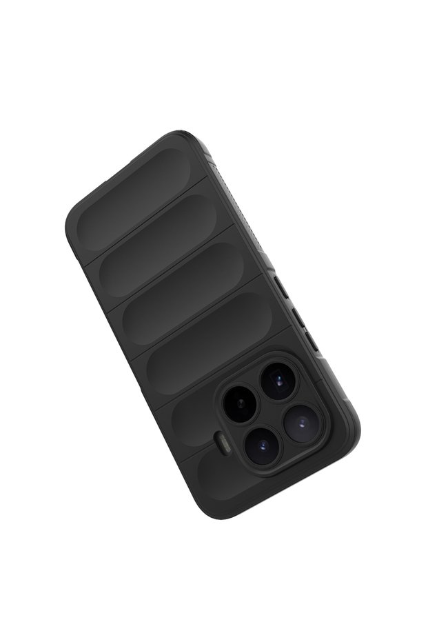 Ethnic Silicone Cover Compatible with Xiaomi 17t Case Flexible Tpu Hollowed Out Back Surface Design