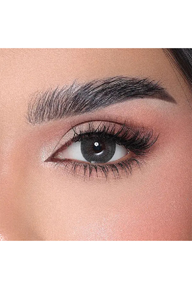 Gala 3 Months Disposable Contact Lenses, Cosmetic Contact Lenses, Color Contact Lenses, Dark Gray Contact Lenses